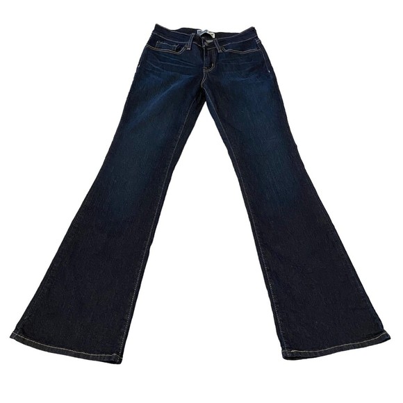 Signature Levi Stauss Jeans Dark Wash Modern Bootcut  4M Cotton Blend EUC 28x31 - Picture 1 of 10